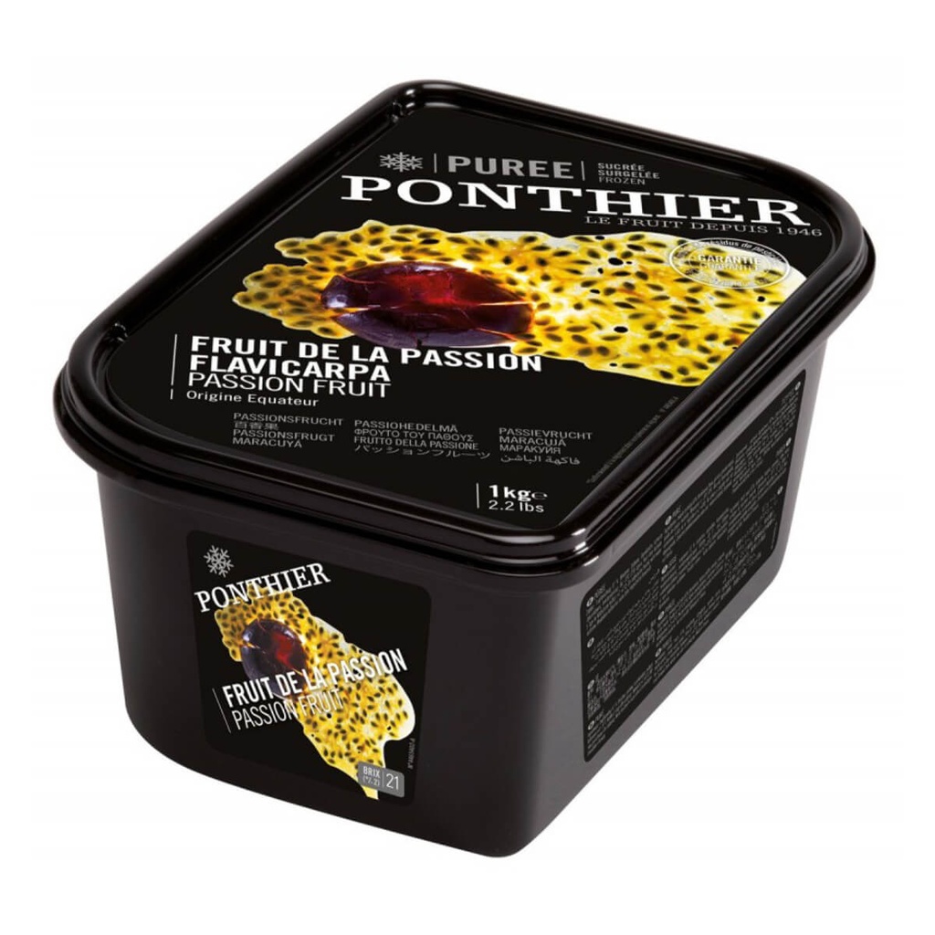 Ponthier Passion Fruit Puree - 6x1kg