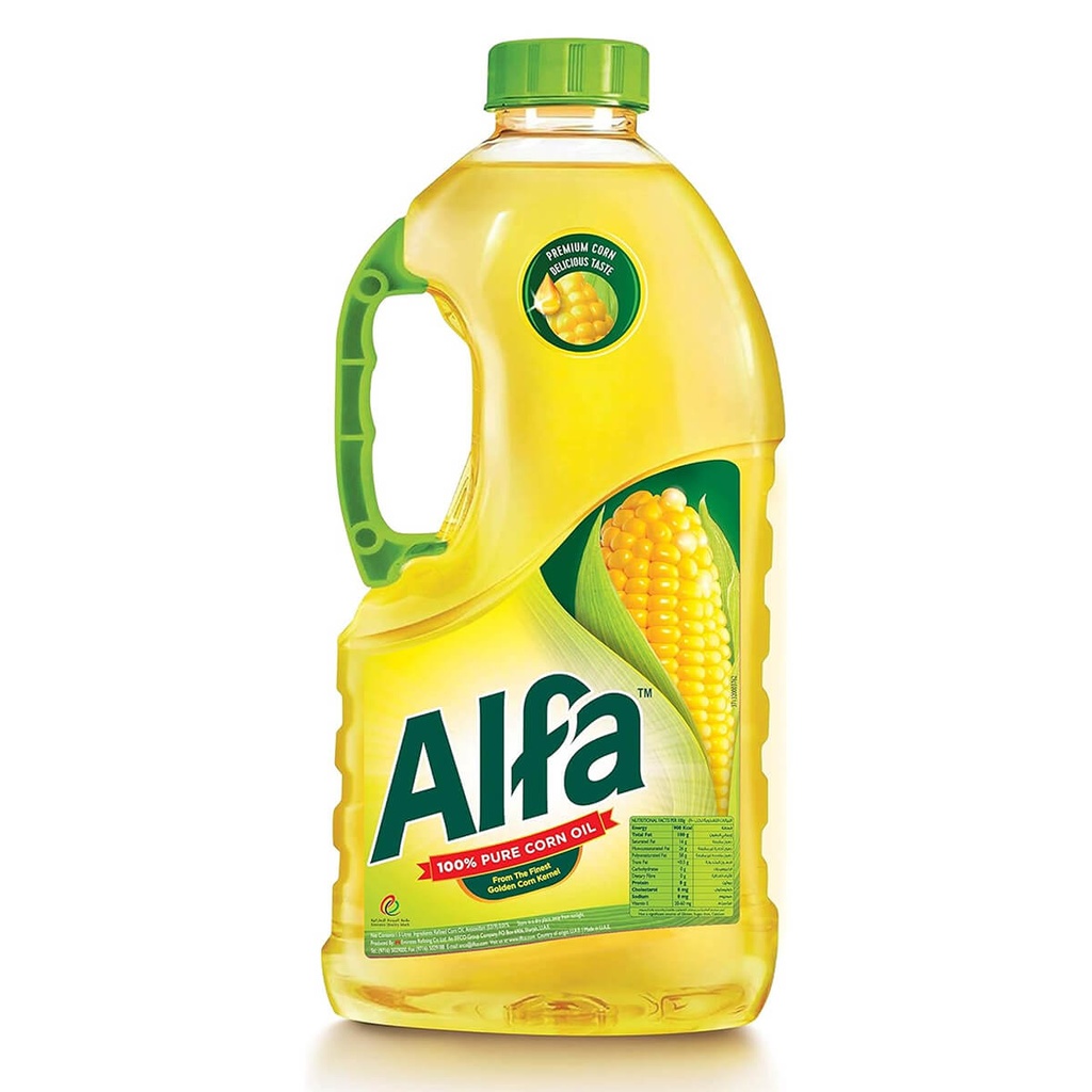 Alfa Pure Corn Oil PET - 6x1.5ltr