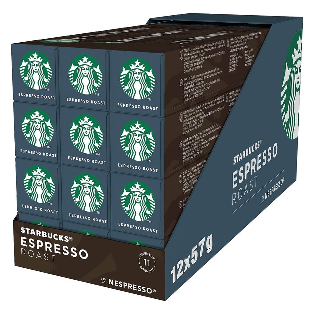 Starbucks Dark Espresso Roast Capsules - 12x57g