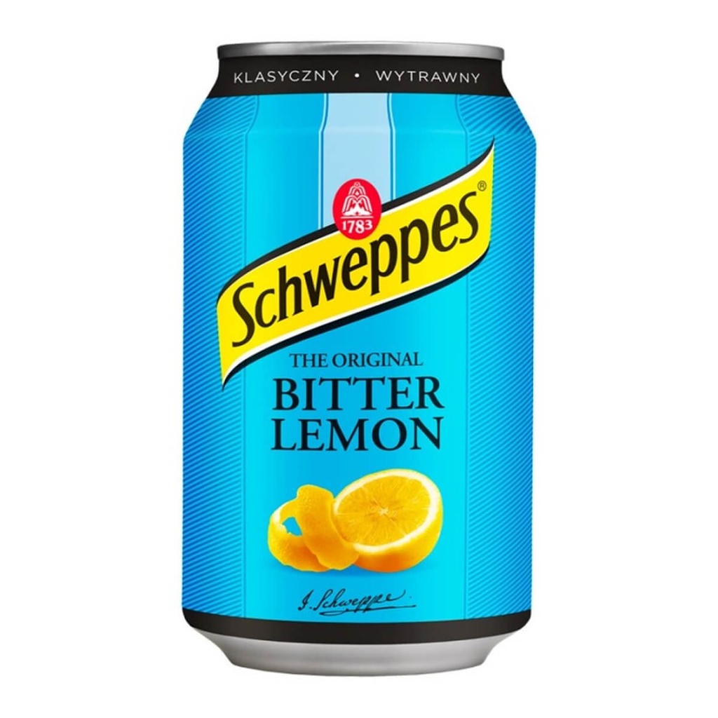 Schweppes Bitter Lemon - 24x330ml