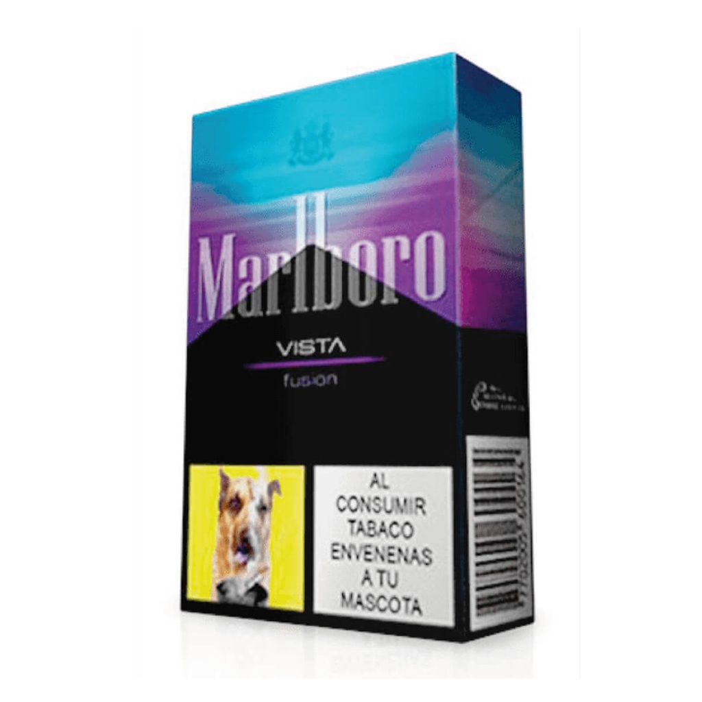 Marlboro Vista Purple Fusion Tobacco Cigarette - 1x1ctn (10 Packs)