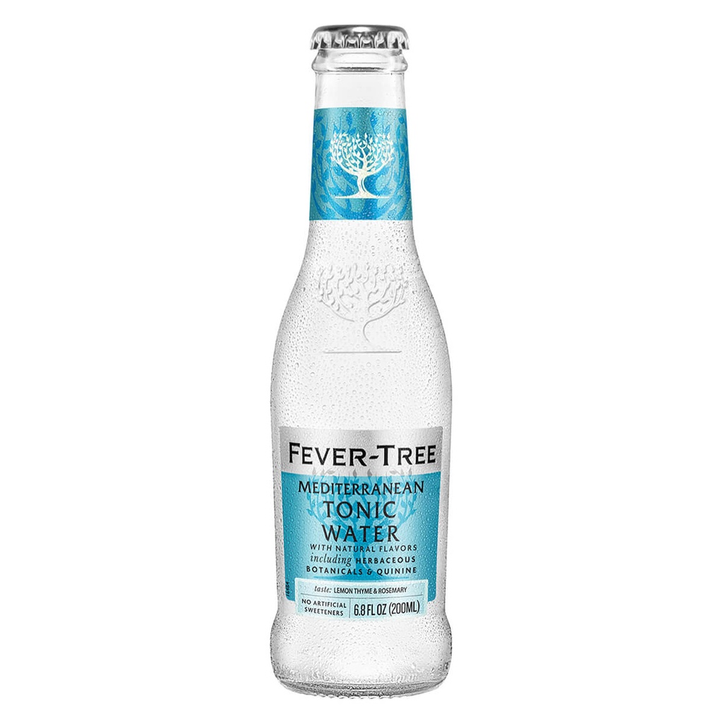 Fever Tree Mediterranean Tonic Water - 24x200ml