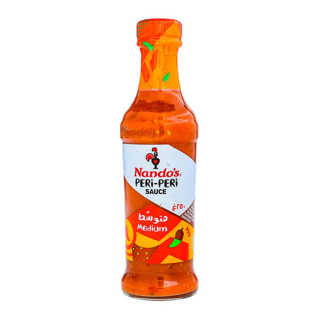 Nando's Medium Peri Peri Sauce - 6x250ml