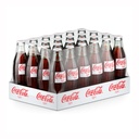 Coca Cola Light Soft Drink, Glass, UAE - 24x290ml