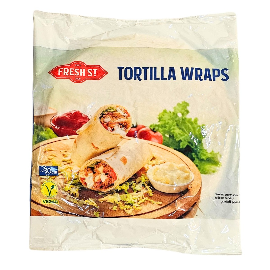 Fresh St. Tortilla Wraps 12" (30CM) - 6x18pc