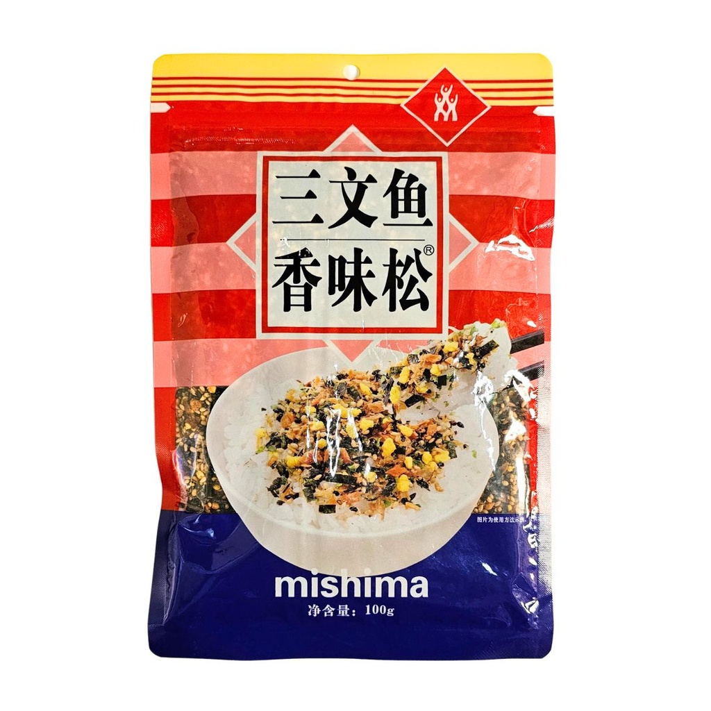 Mishima Salmon Furikake Seasoning - 15x100g