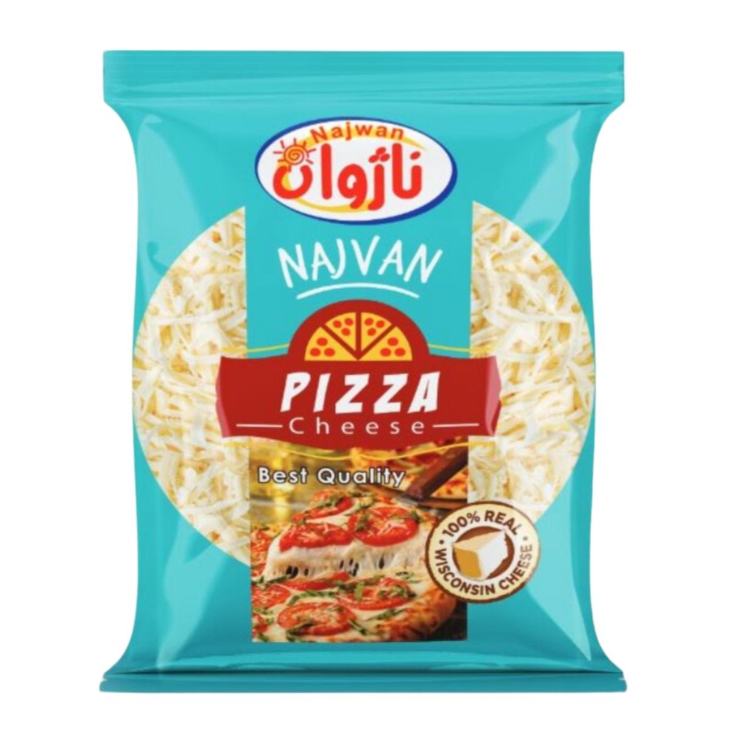 Nazhvan Mozzarella Cheese, Shredded - 10x1kg