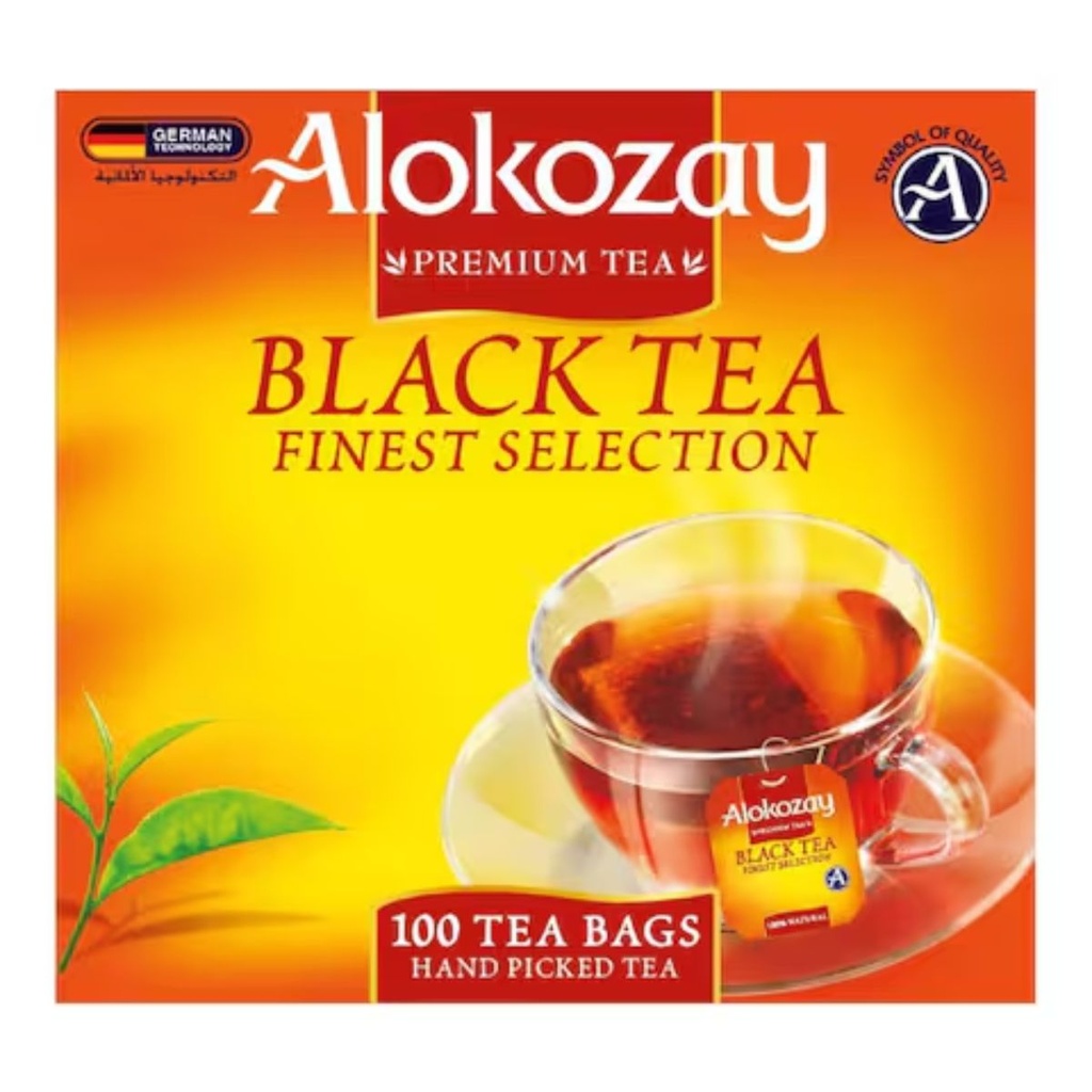 Alokozay Black Tea, Tea Bags - 1x100pc