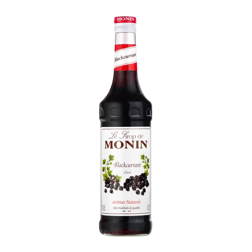 Monin Blackcurrant Syrup, France - 6x700ml