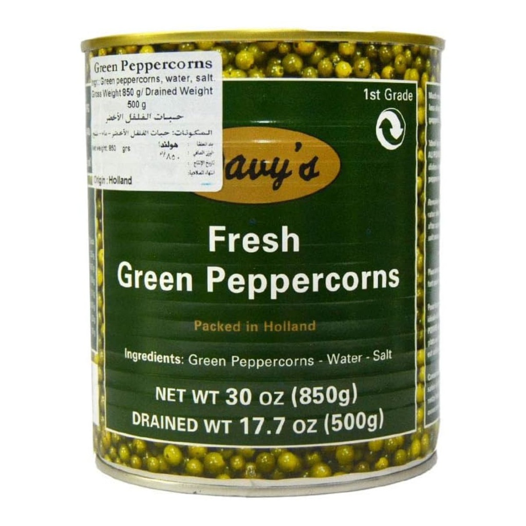 Davy's Green Pepper Corn - 1x850g