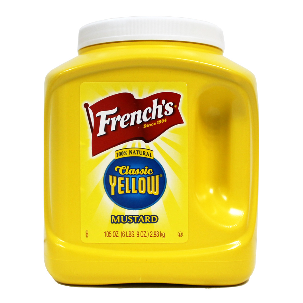 French's Yellow Mustard, USA - 4x105oz