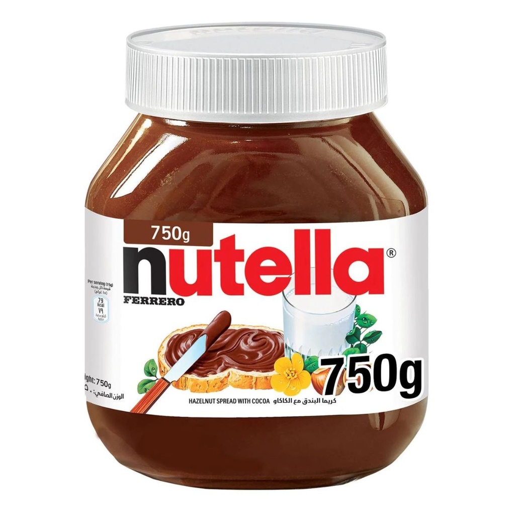 Nutella Chocolate Spread, GR - 12x750g