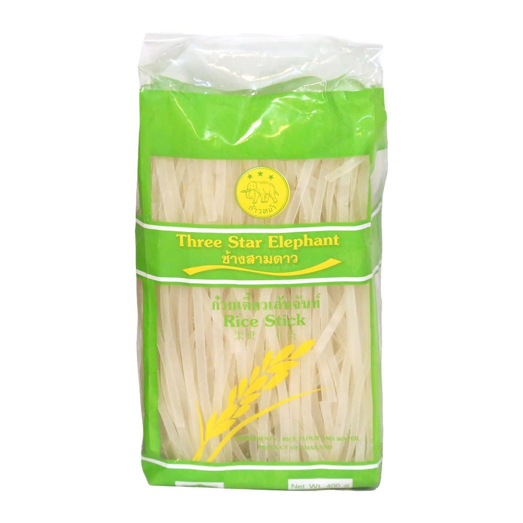 3Star 5mm Rice Stick, Thailand - 30x400g