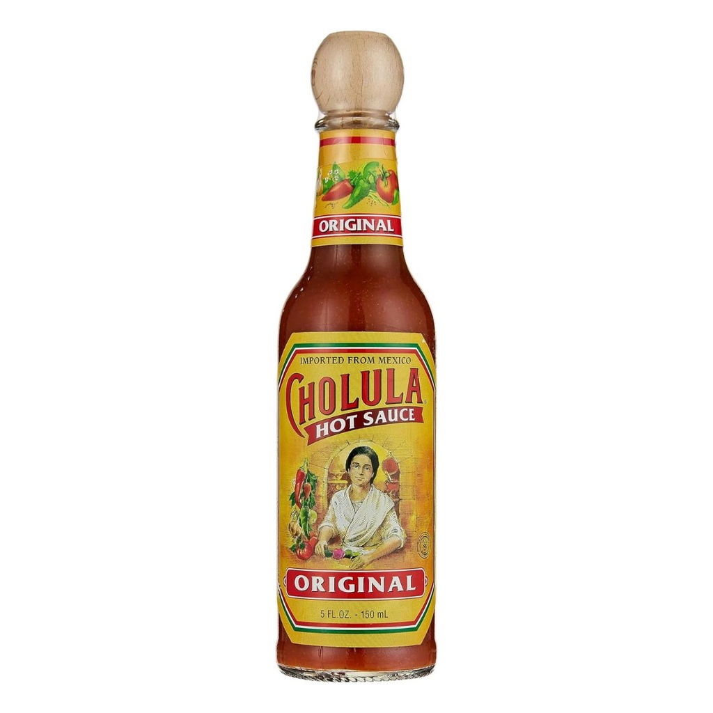 Cholula Hot Salsa Sauce, Mexico - 12x150ml