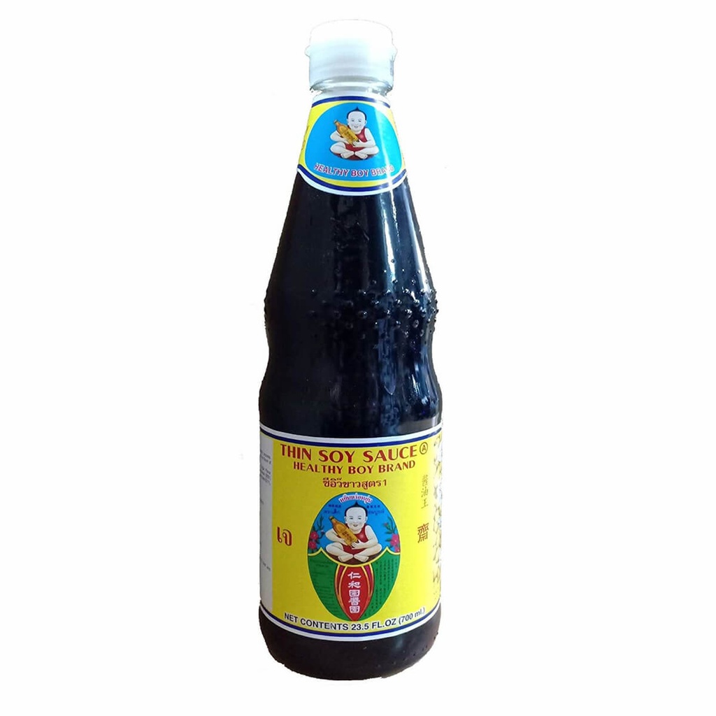 Healthy Boy Thin Soy Sauce - 12x700ml