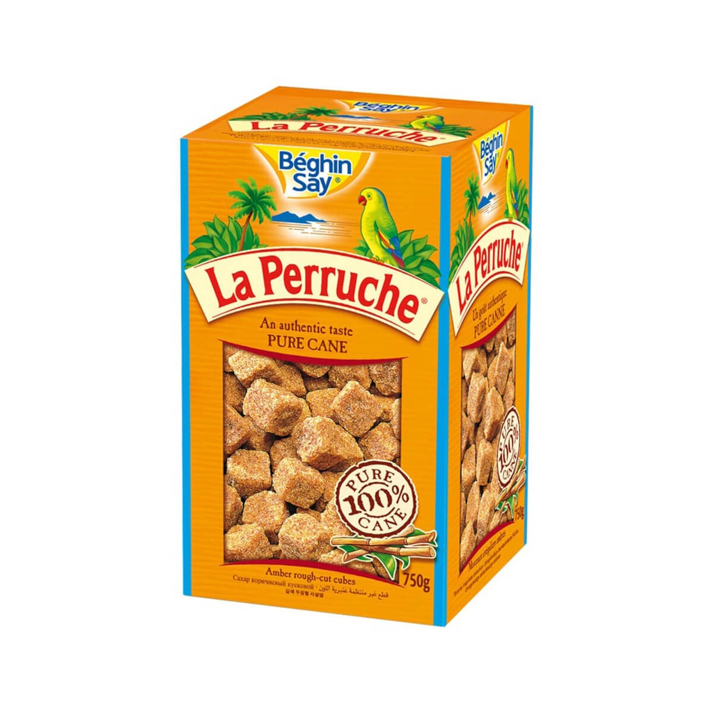 La Perruche Brown Sugar Cubes - 8x750g