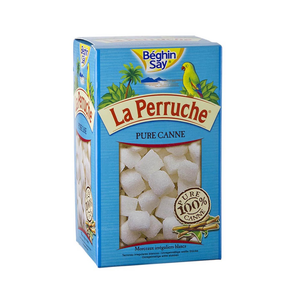 La Perruche White Sugar Cubes - 8x750g
