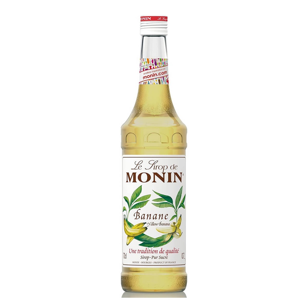 Monin Yellow Banana Syrup, France - 6x700ml