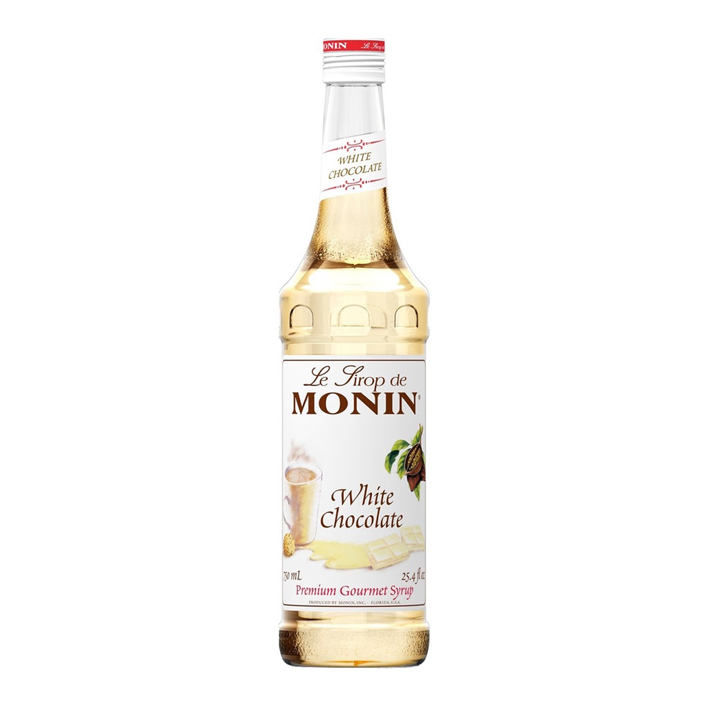 Monin White Chocolate Syrup, France - 6x700ml