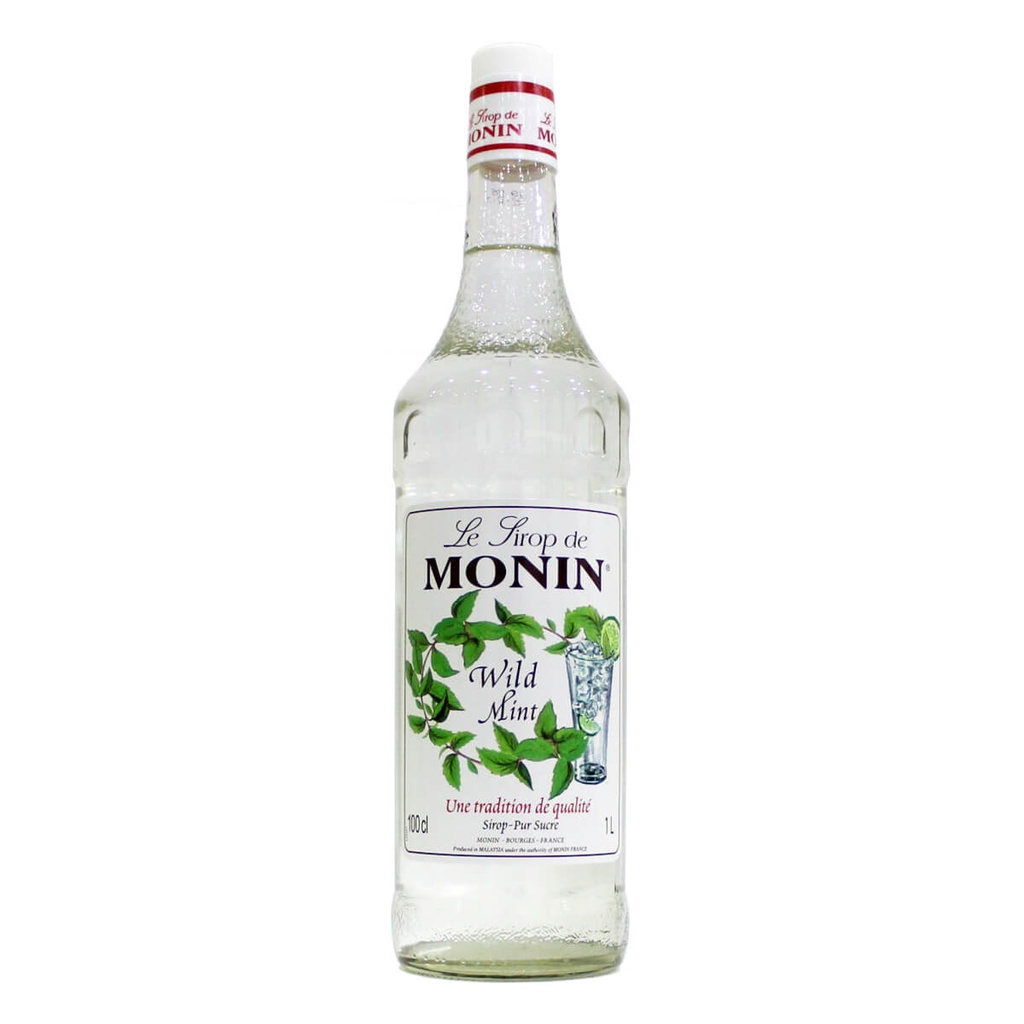 Monin Wild Mint Syrup, France - 6x1ltr