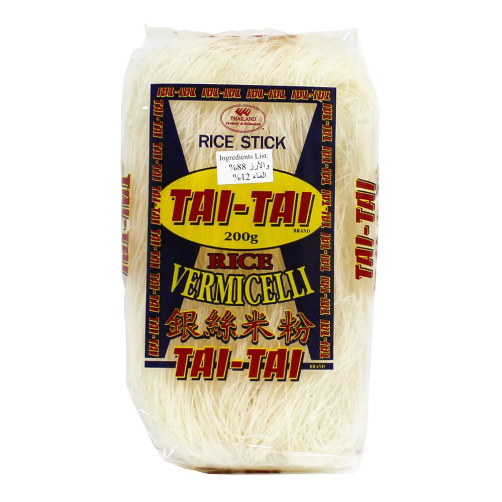 Tai Tai Vermicelli Rice Stick - 24x200g