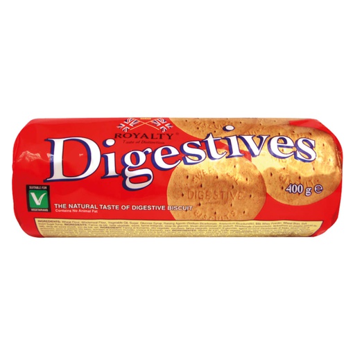 Royalty Digestive Biscuit - 20x400g