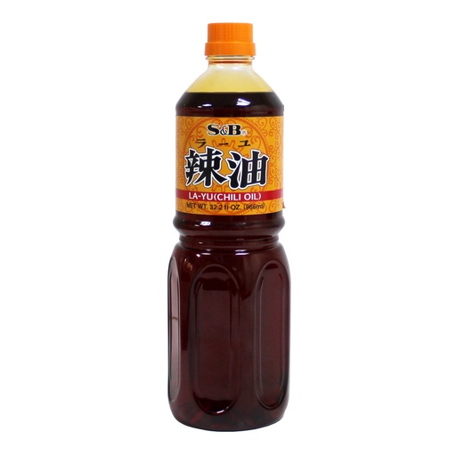 S&B La-Yu Chilli Oil, Japan - 6x979ml