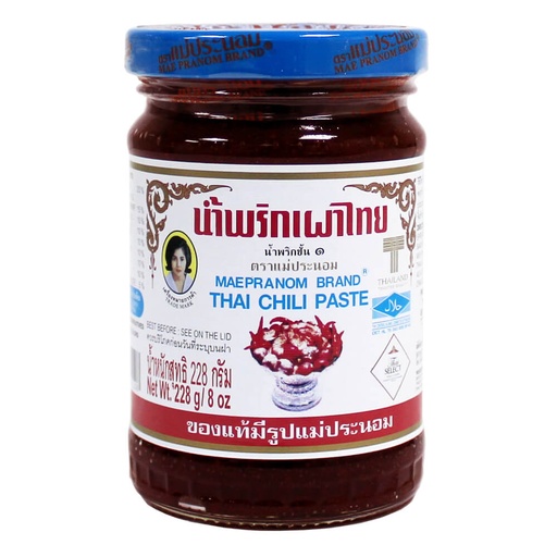 Mae Pranom Thai Chilli Paste - 24x228g