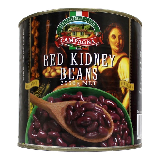 Campagna Red Kidney Beans, Italy - 6x2550g
