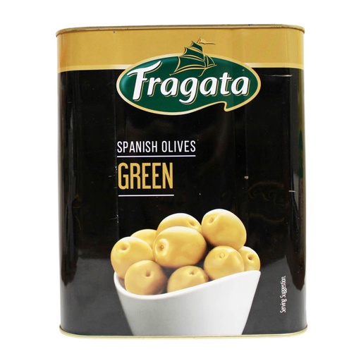 Fragata Green Olives, Pitted - 2x5kg