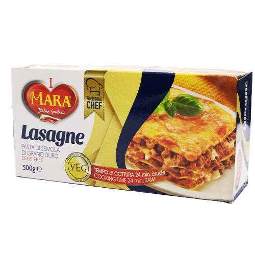 Mara Lasagna Pasta, Italy - 16x500g
