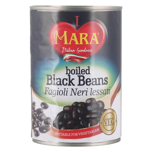 Mara Black Eye Beans, Easy Open, Italy - 24x400g