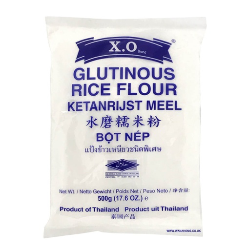 XO Glutinous Rice Flour - 30x500g