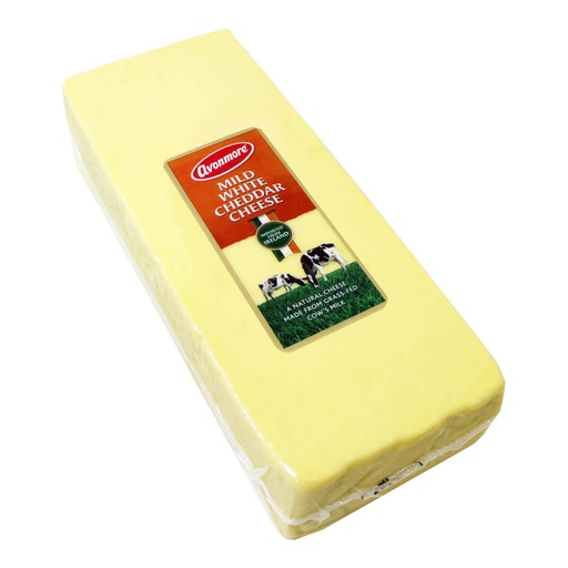 Avonmore Cheddar Cheese Block, White - 1x1kg