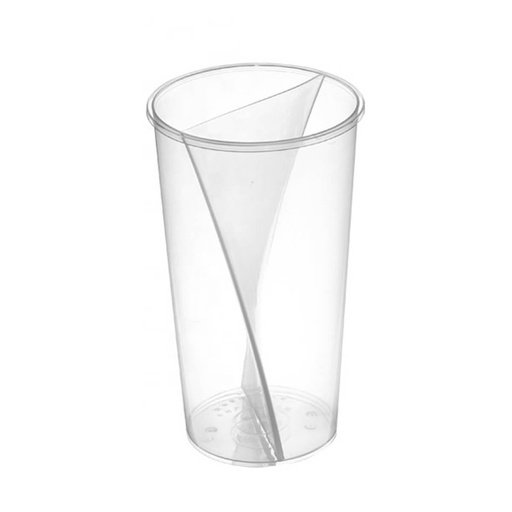 Bubbly S-Twin Cup With Lid - 92x1pc (1 Per Pack)