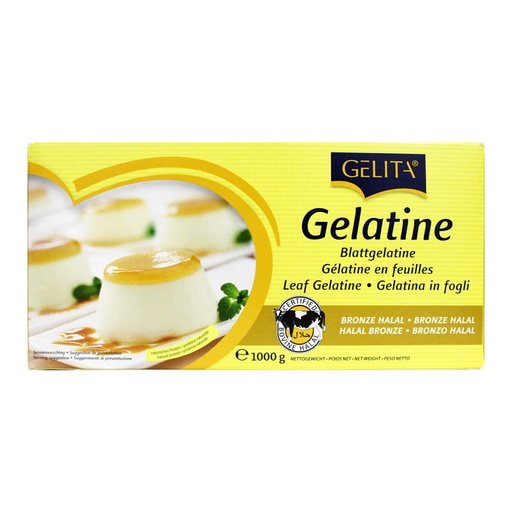 Gelita Gelatine Leaves - 25x1kg