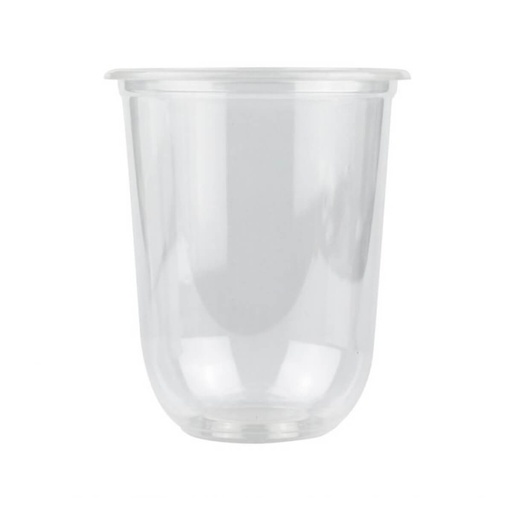 Bubbly U Shape Cup Soft, Sealable 95MM 500CC - 20x50pc