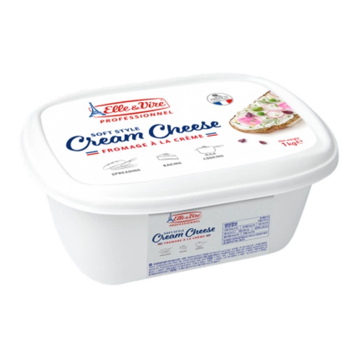 Elle & Vire Soft Cream Cheese - 4x1kg