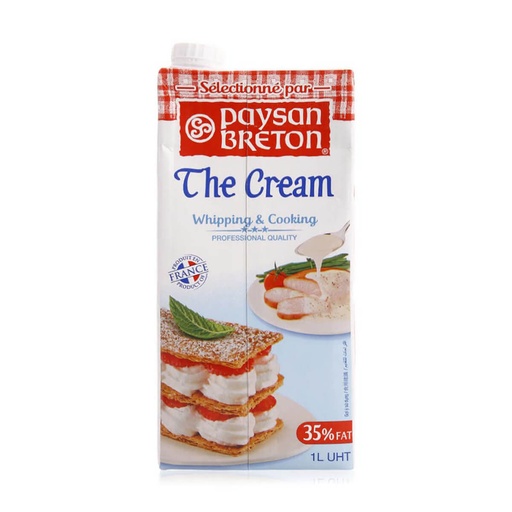 Paysan Breton Whipping & Cooking Cream 35% - 12x1ltr