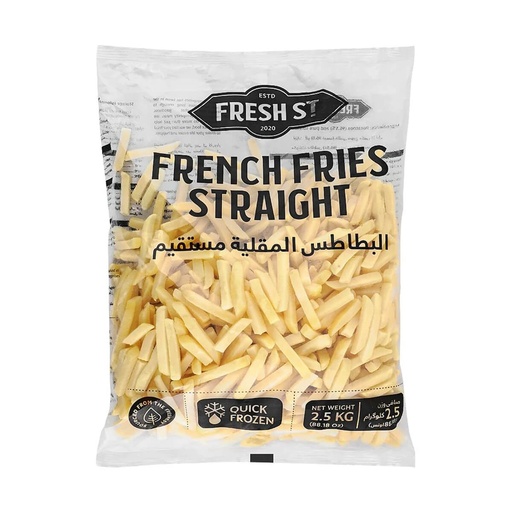 Fresh St. French Fries Straight, 9x9mm - 4x2.5kg