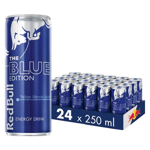 Red Bull Blue Edition Energy Drink - 24x250ml