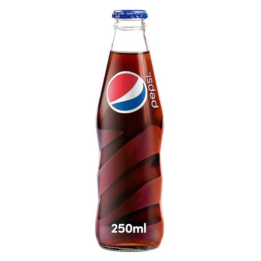 Pepsi Cola Soft Drink, Glass, UAE - 24x250ml