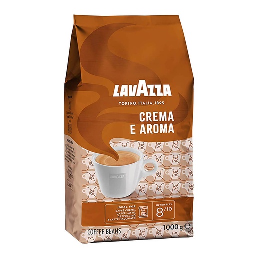 Lavazza POL Crema E Aroma 8/10 Coffee Beans, BROWN, Italy - 6x1kg