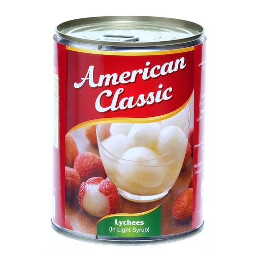 American Classic Lychee In Light Syrup, Thailand - 24x567g
