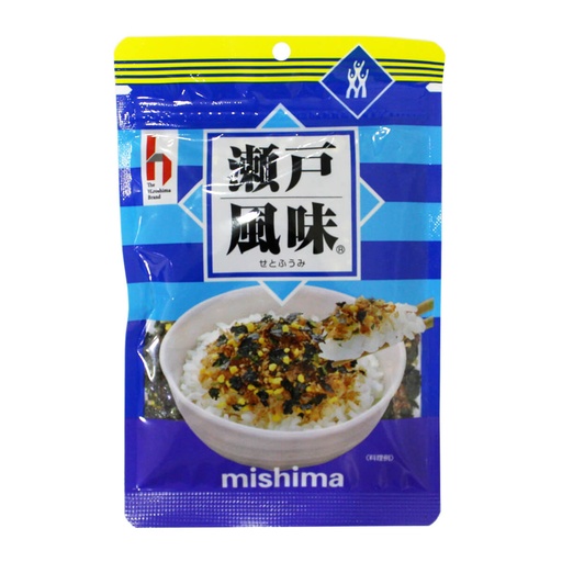 Mishima Rice Seto Furikake Blue Seasoning - 60x36g