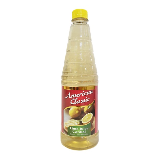 American Classic Lime Juice Cordial - 12x700ml