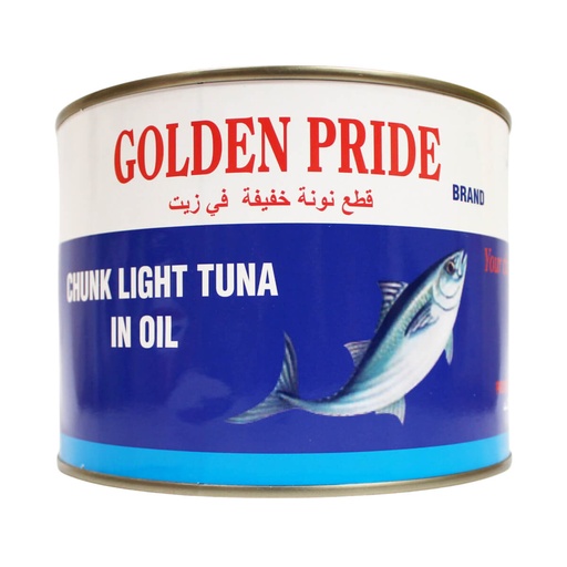 Golden Pride Chunk Light Tuna in Oil - 6x1.7kg