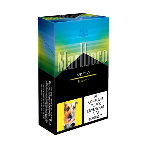 Marlboro Vista Green Fusion Tobacco Cigarette - 1x1ctn (10 Packs)