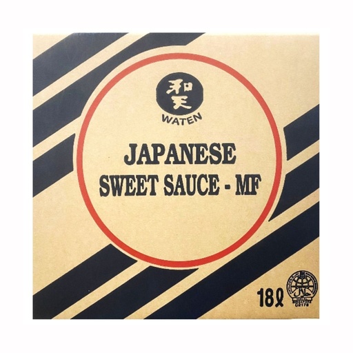 Waten Hinode Mirin Japanese Sweet Sauce, Halal, Singapore - 1x18ltr