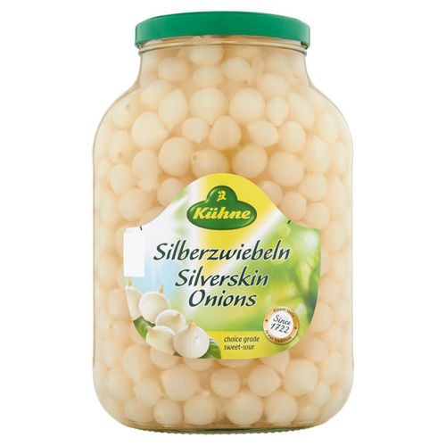 Kuhne Silverskin Onions, Sweet & Sour - 4x2.65kg